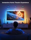 Govee TV Backlight 3 Lite Kit, 11.8ft RGBICW Wi-Fi TV LED Strip Lights for 55-65in TVs with Camera and 15 Inches Smart Light Bars with 4-in-1 Light Beads - Works with Alexa & Google Home